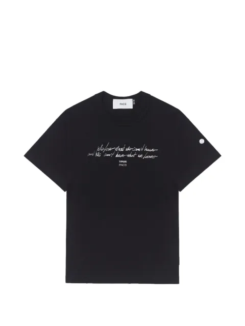 PACE slogan-print crew-neck T-shirt