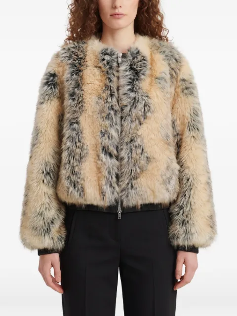 The Frankie Shop Gina faux-fur bomber jacket