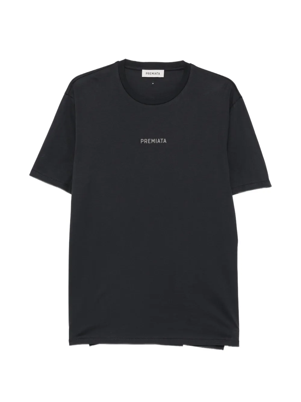 Premiata logo-print cotton T-shirt Blauw