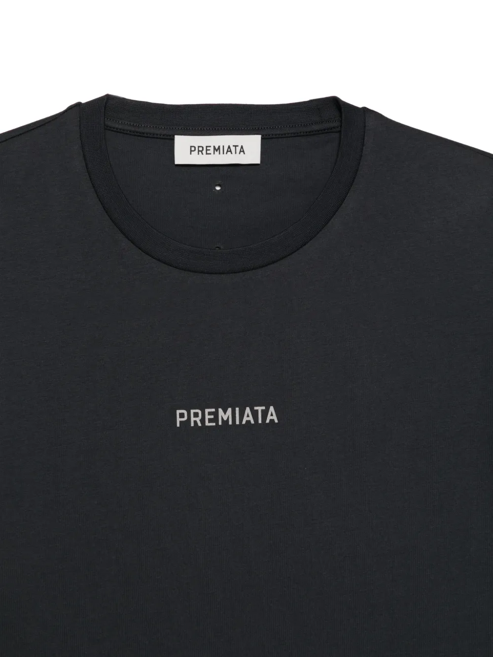 Premiata logo-print cotton T-shirt Blauw