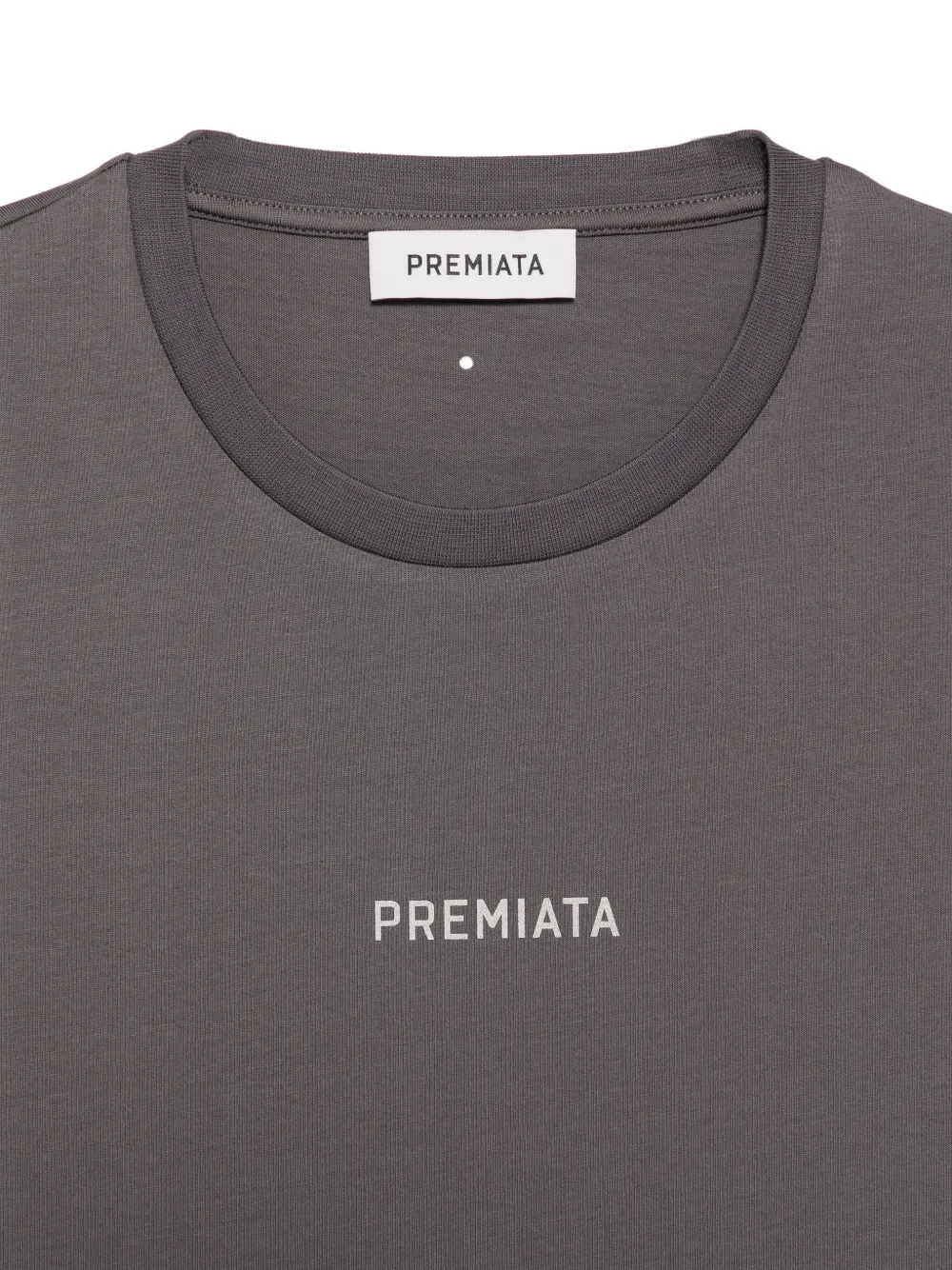 Premiata logo-print cotton T-shirt Grijs