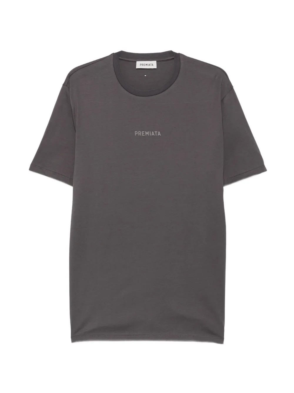 Premiata logo-print cotton T-shirt Grijs