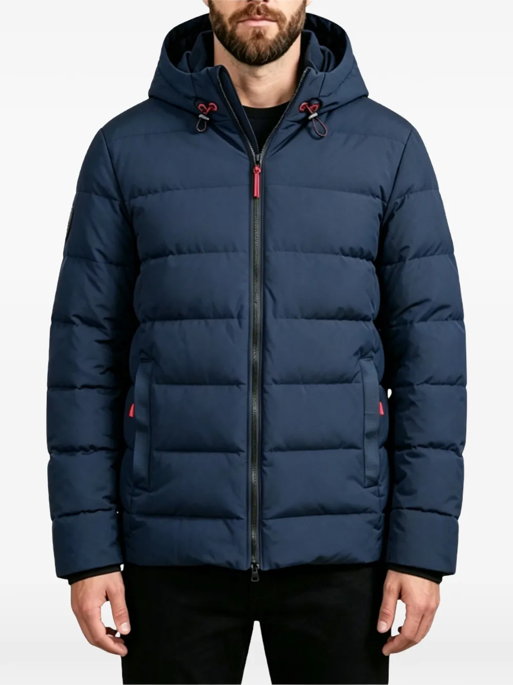 RUDSAK Kenneth hooded puffer jacket - Blu