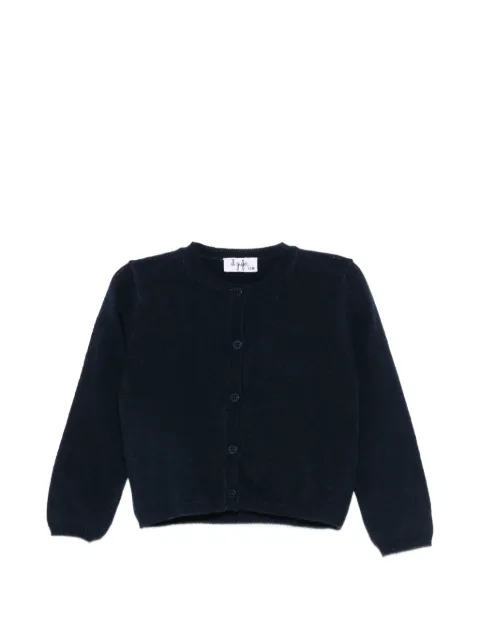 Il Gufo cardigan en laine à boutonnière