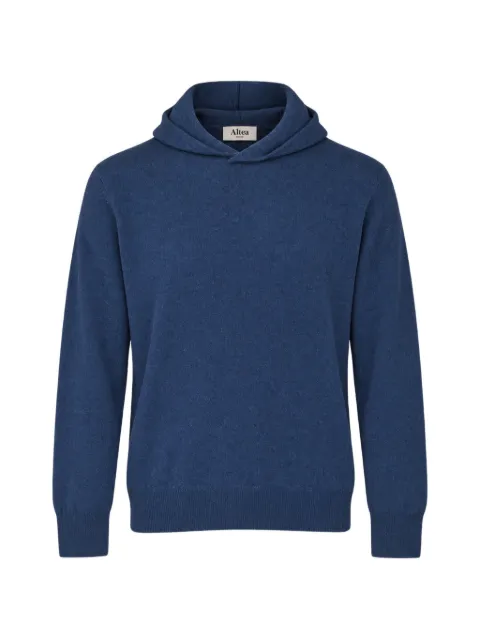 Altea long-sleeve virgin wool hoodie