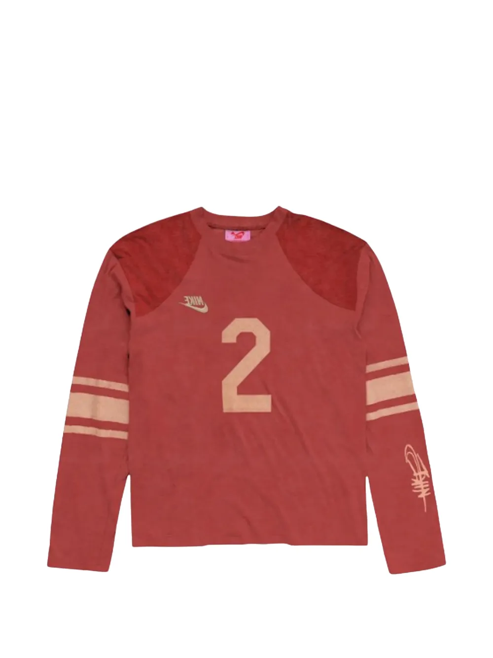 Travis Scott x Nike Angel long-sleeve T-shirt - Rot