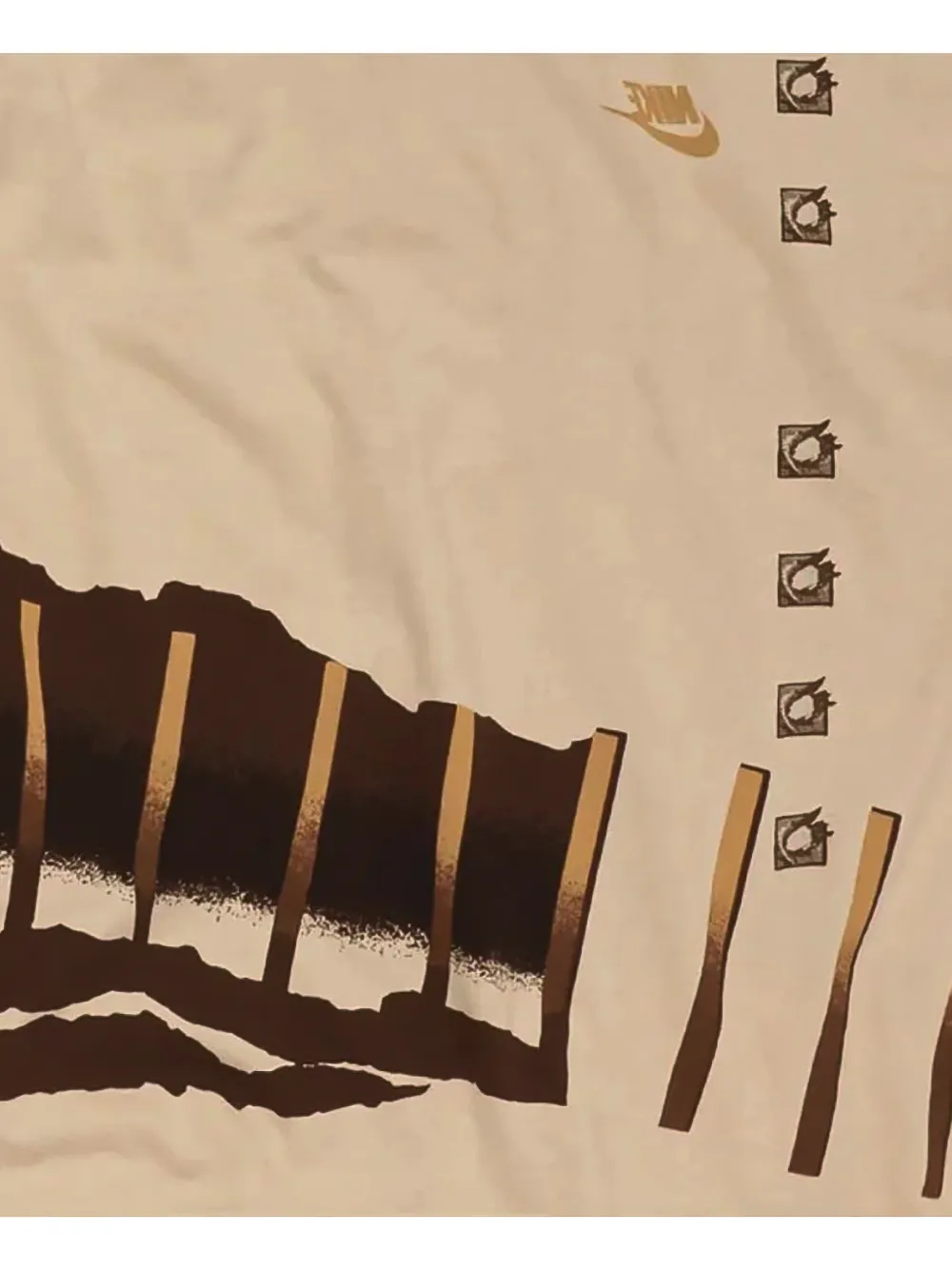 Travis Scott x Nike CJ Slice T-shirt Bruin