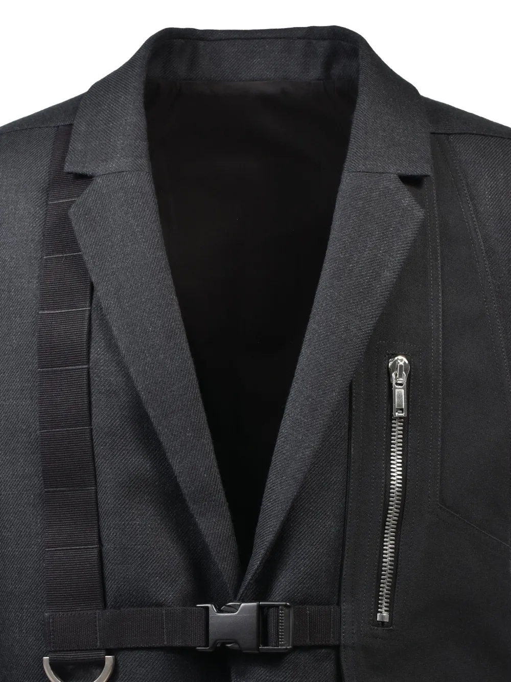 Rick Owens Monat blazer Zwart