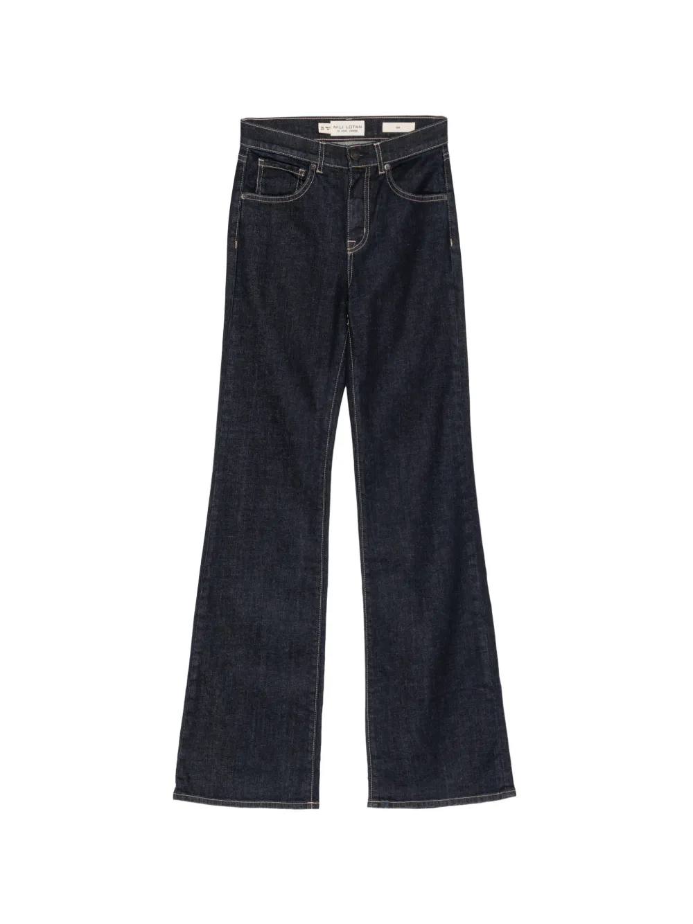 Nili Lotan high-waisted flared jeans Blauw