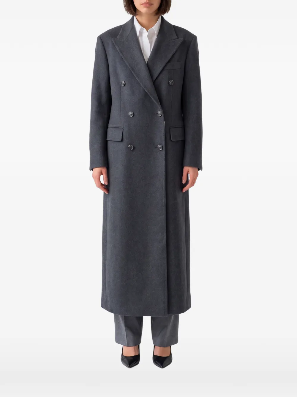 Tagliatore Caitlyn double-breasted coat - Grey
