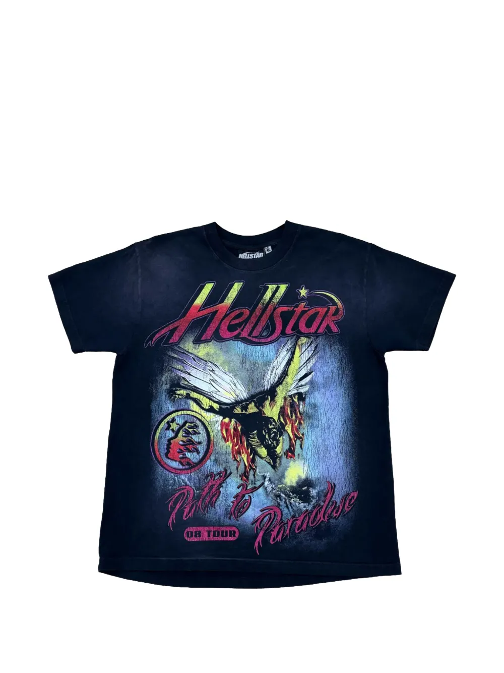 HELLSTAR Metal Angel graphic-print T-shirt - Nero