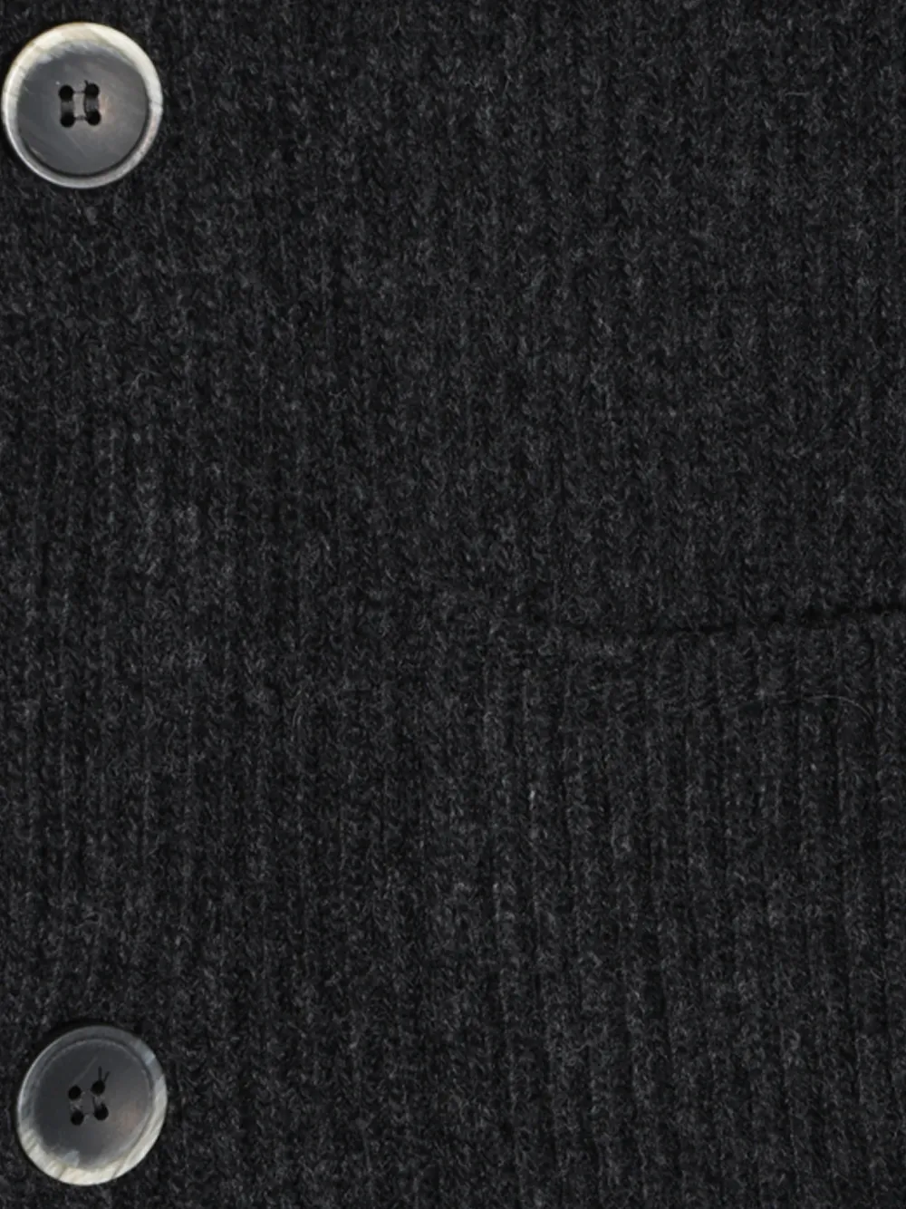 Altea ribbed-knit notched-lapel cardigan Grijs