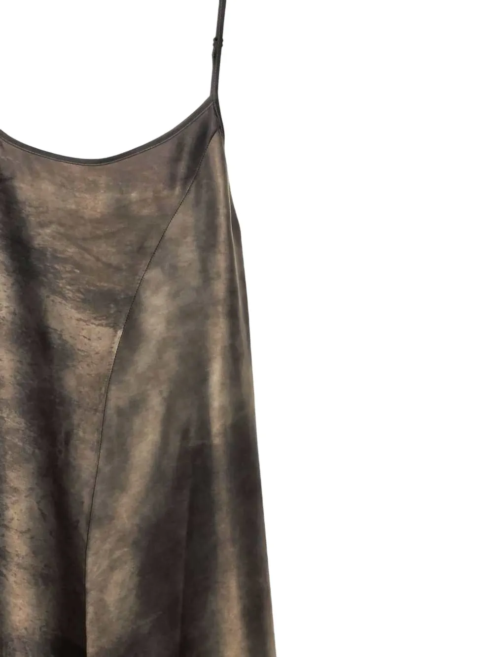 Uma Wang asymmetric dress Bruin