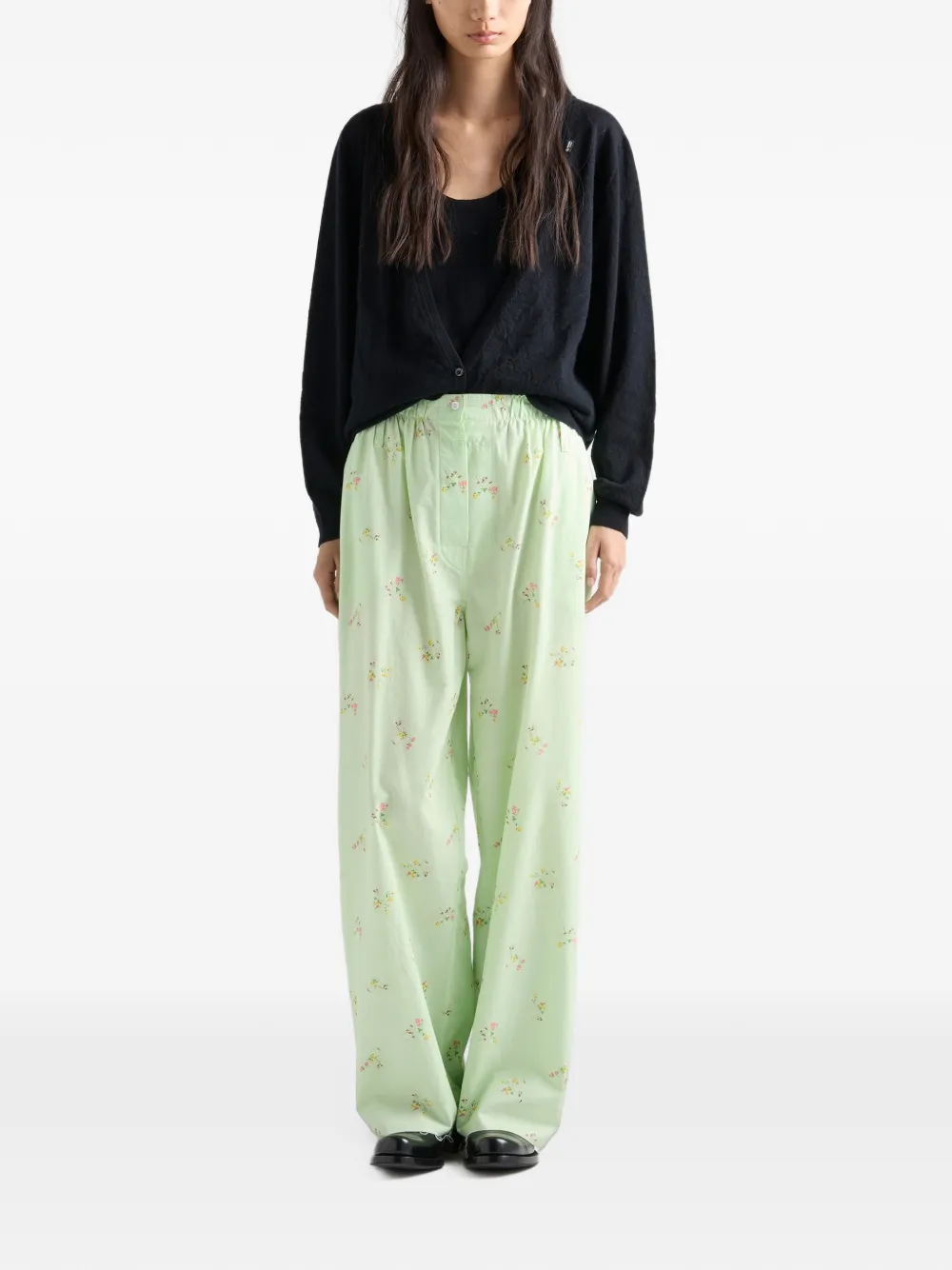 Prada cashmere cardigan Zwart