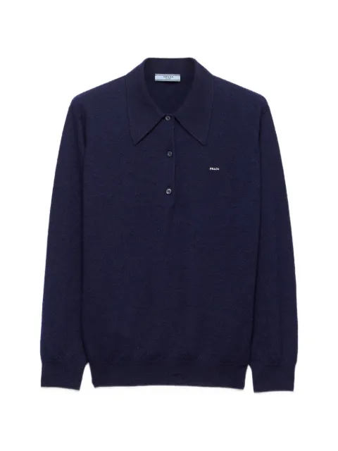 Prada Cashmere polo sweater