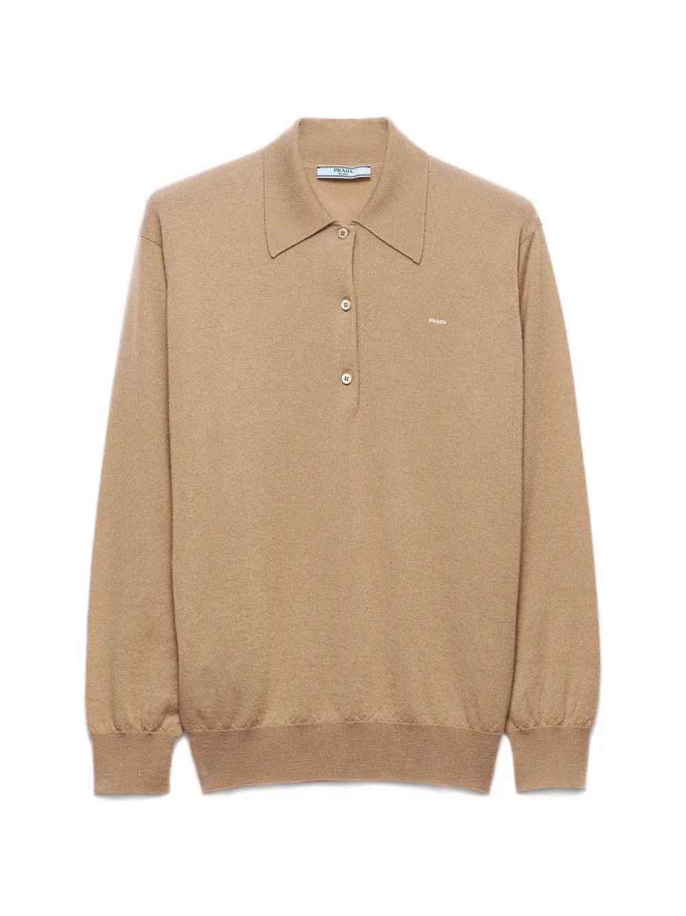 Prada cashmere polo sweater - Neutrals