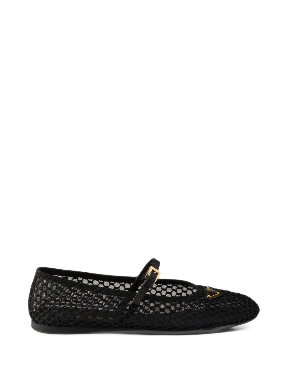 Prada Ballerine in rete - Nero