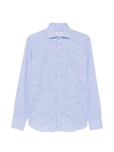 VELA SHOP Vincent gingham-check long-sleeve shirt