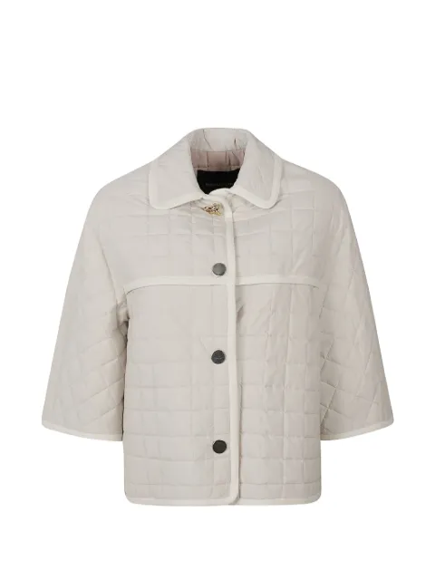 Fabiana Filippi quilted three-quarter sleeve jacket