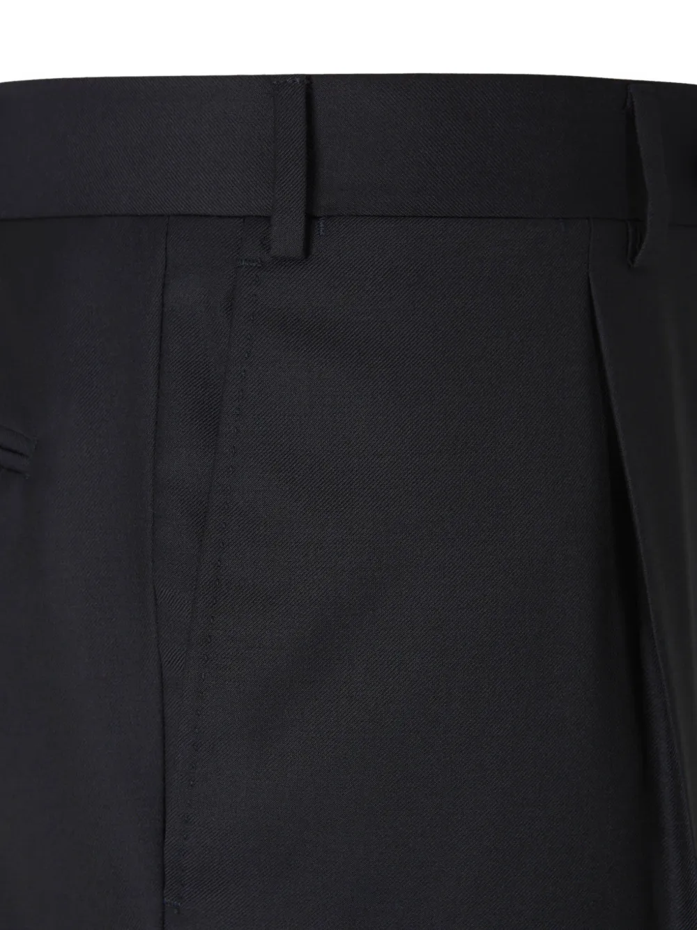 Canali wool trousers Zwart