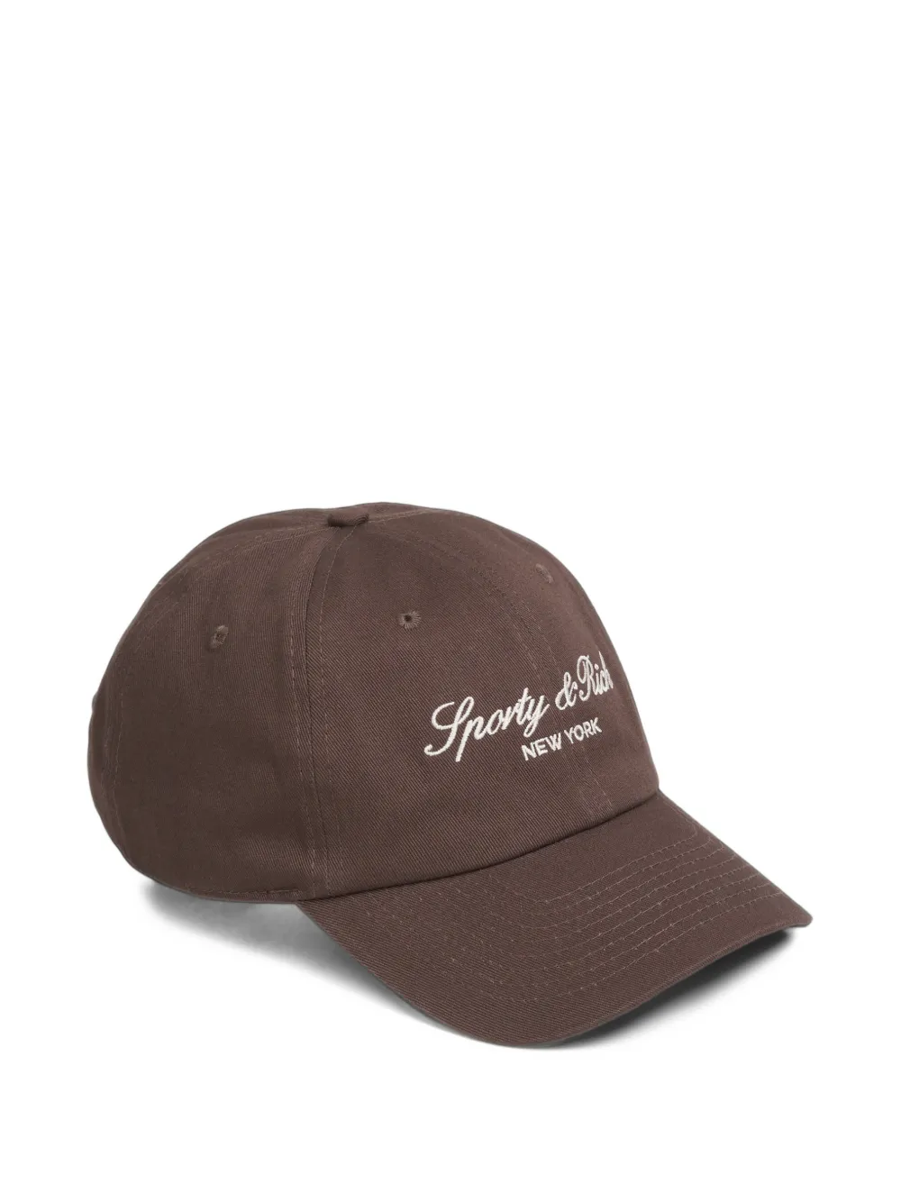 Sporty & Rich Maeve Vendome Script baseball cap Bruin