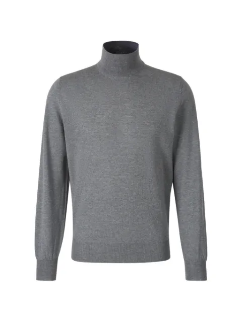 Canali wool high-neck sweater