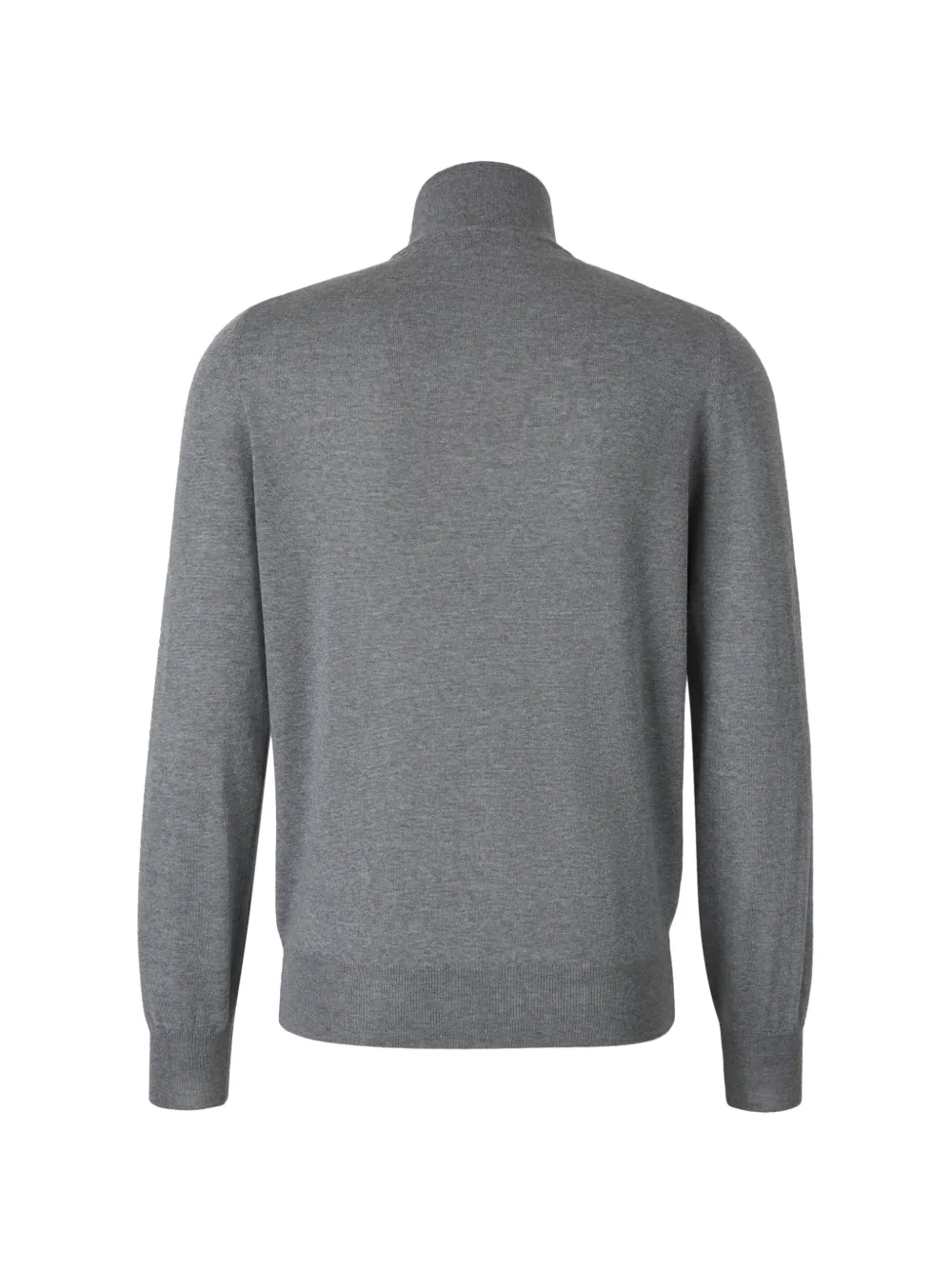 Canali wool high-neck sweater Grijs