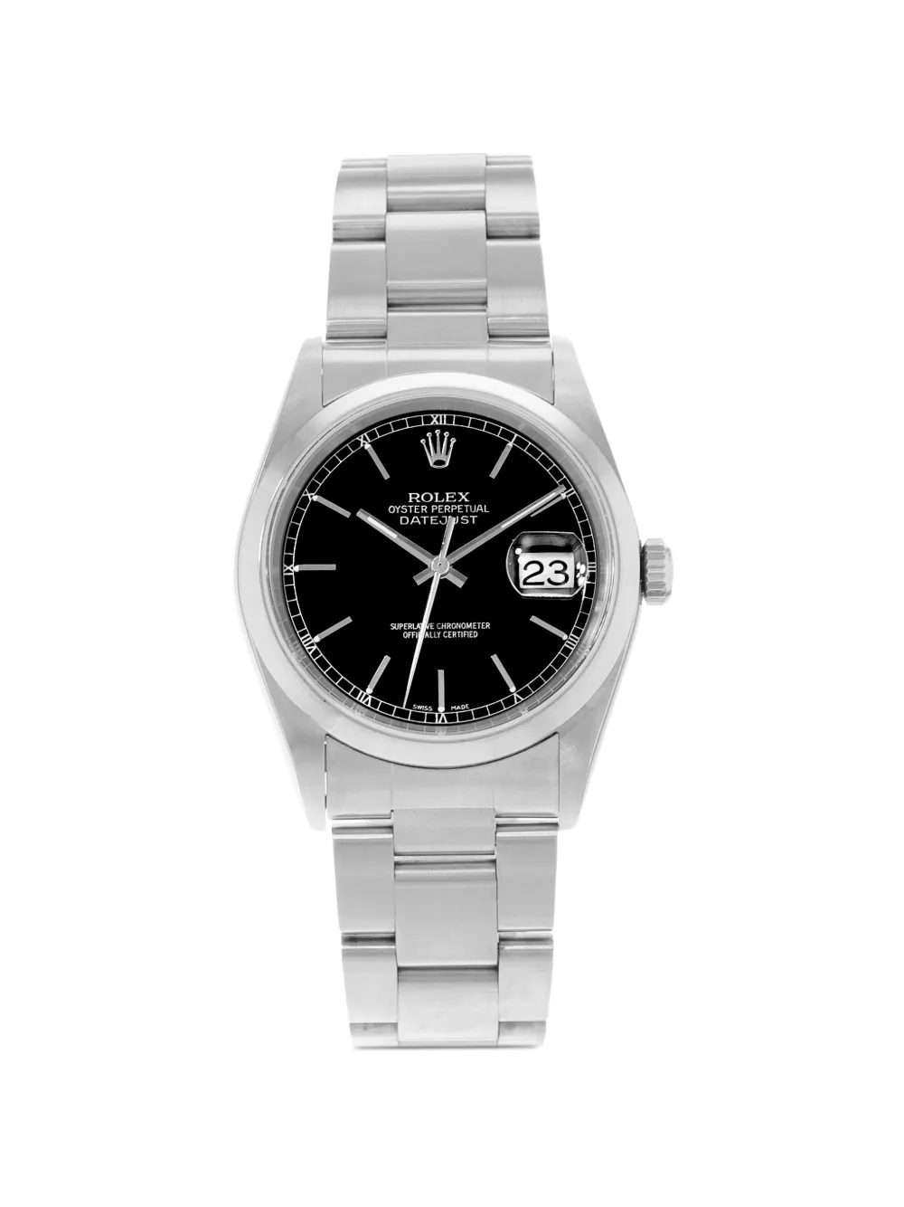 Rolex 2001 Datejust 36mm watch - Nero