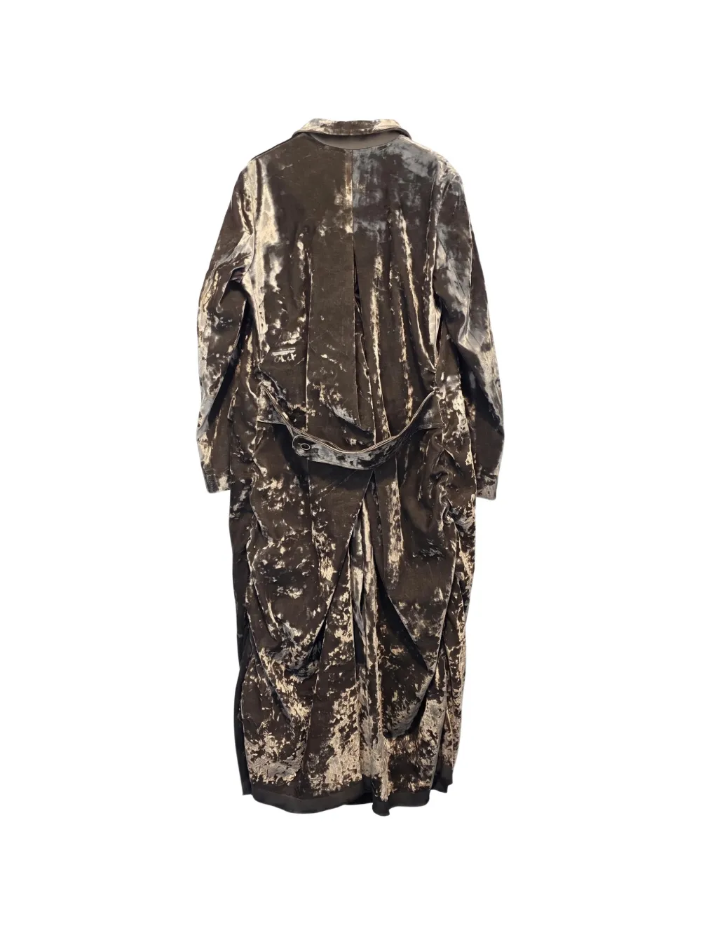 Uma Wang Cigna double-breasted coat Grijs