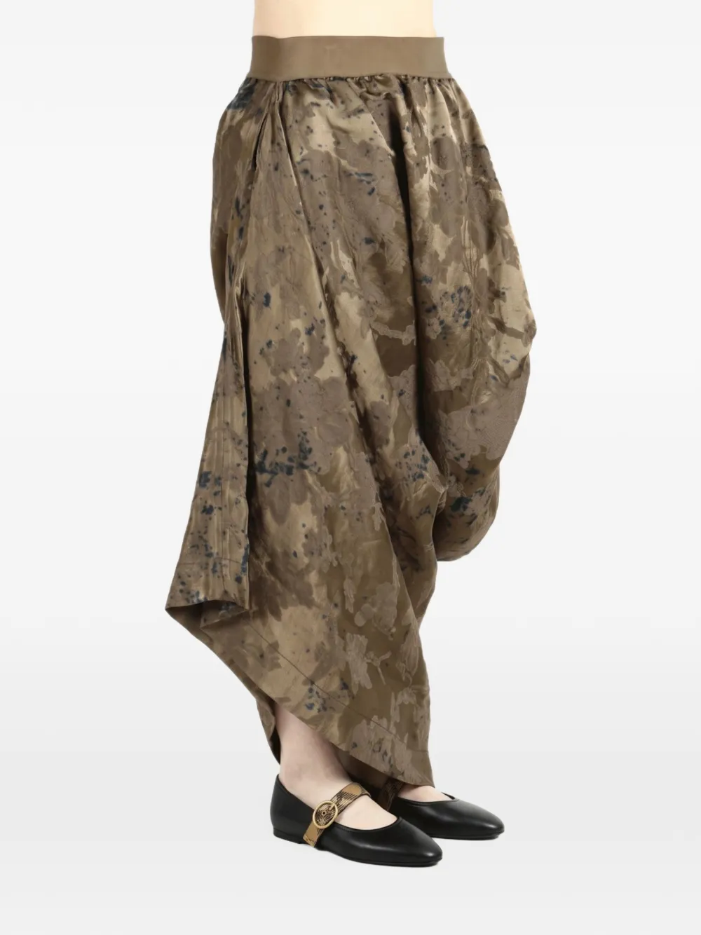 Uma Wang Asymmetrische rok Bruin