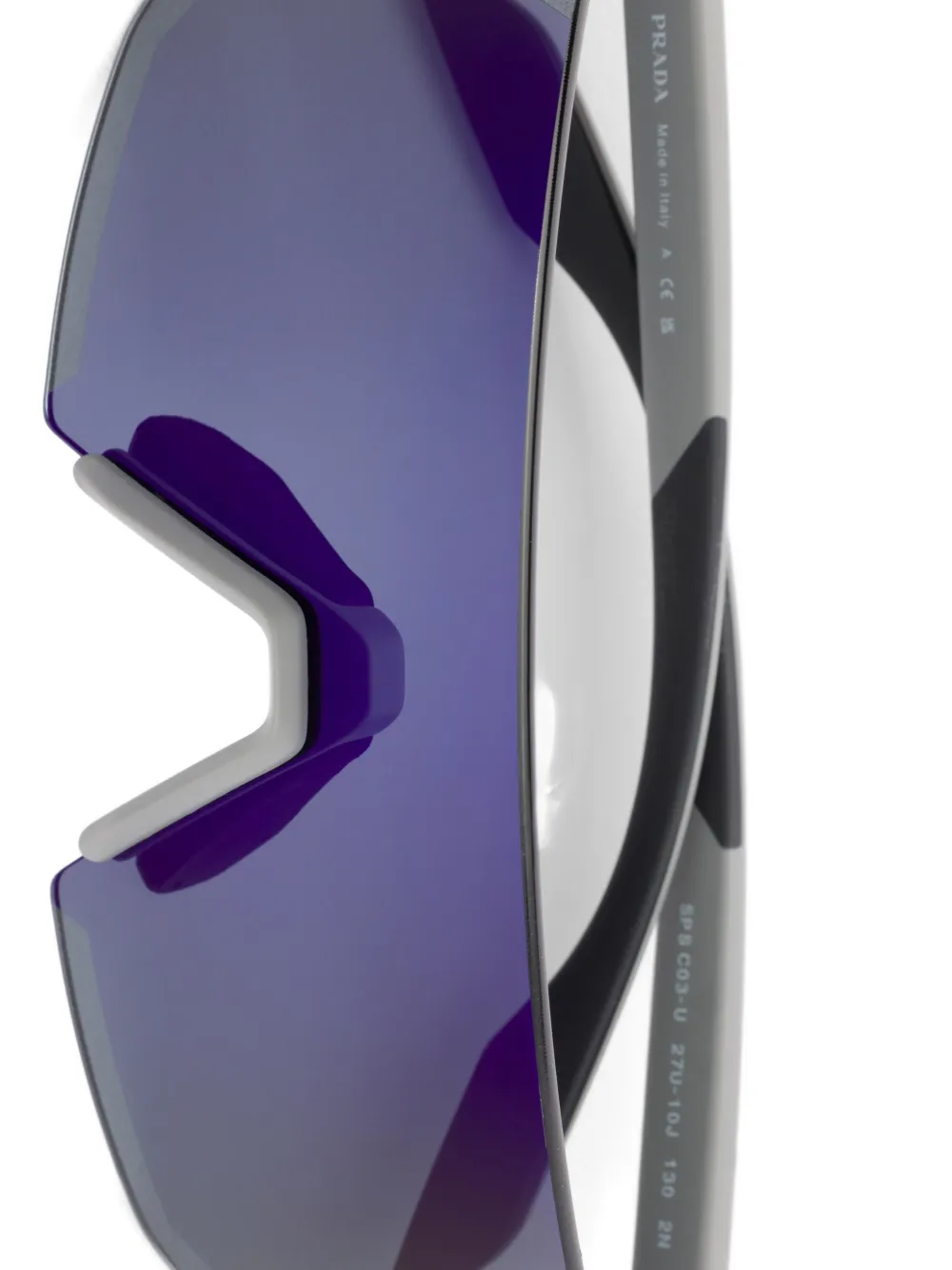Prada Eyewear Linea Rossa Active zonnebril Grijs