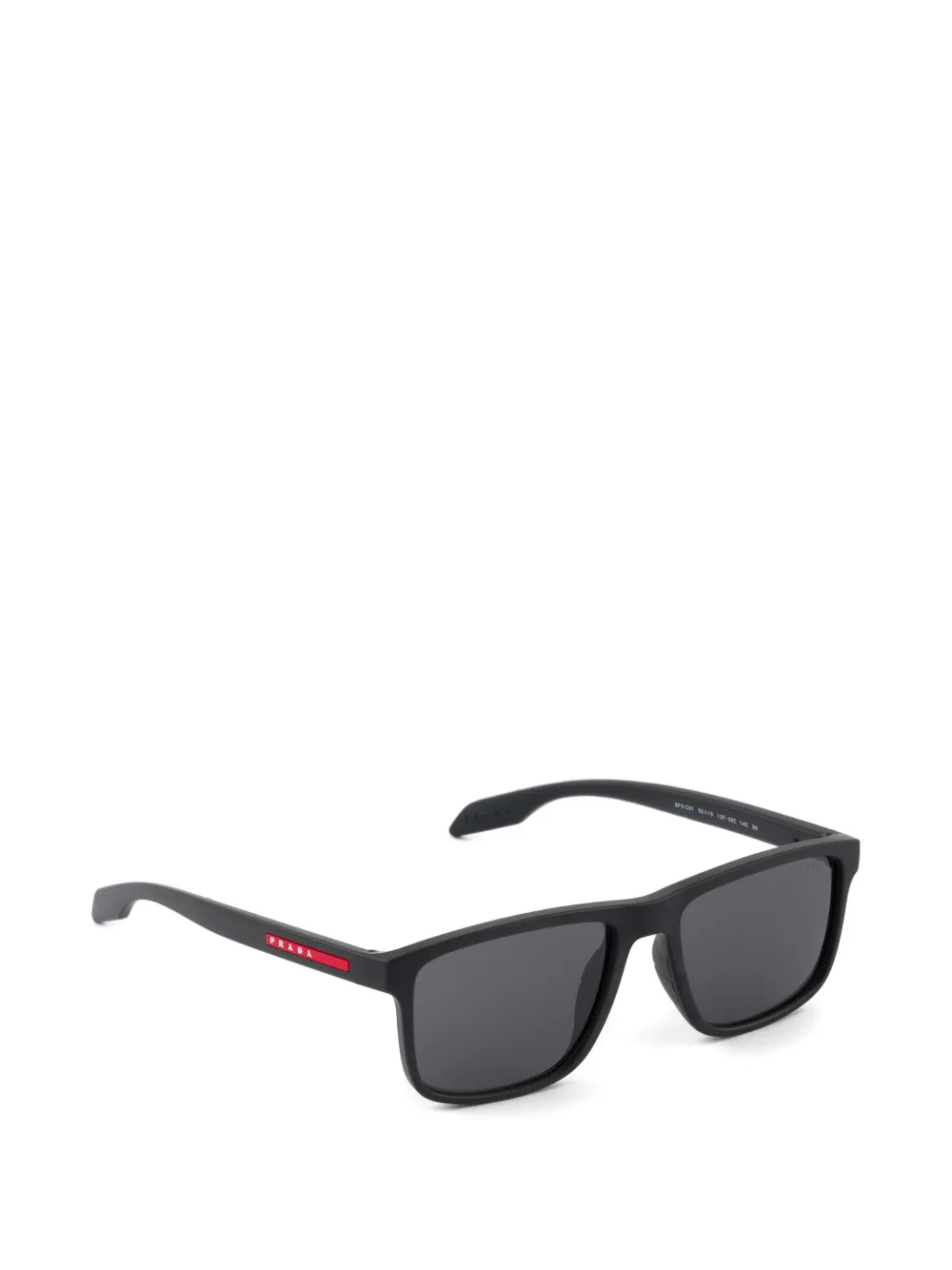 Prada Eyewear Linea Rossa sunglasses Zwart