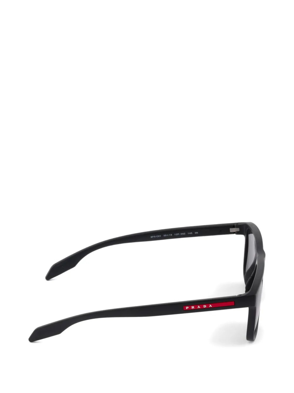 Prada Eyewear Linea Rossa sunglasses Zwart