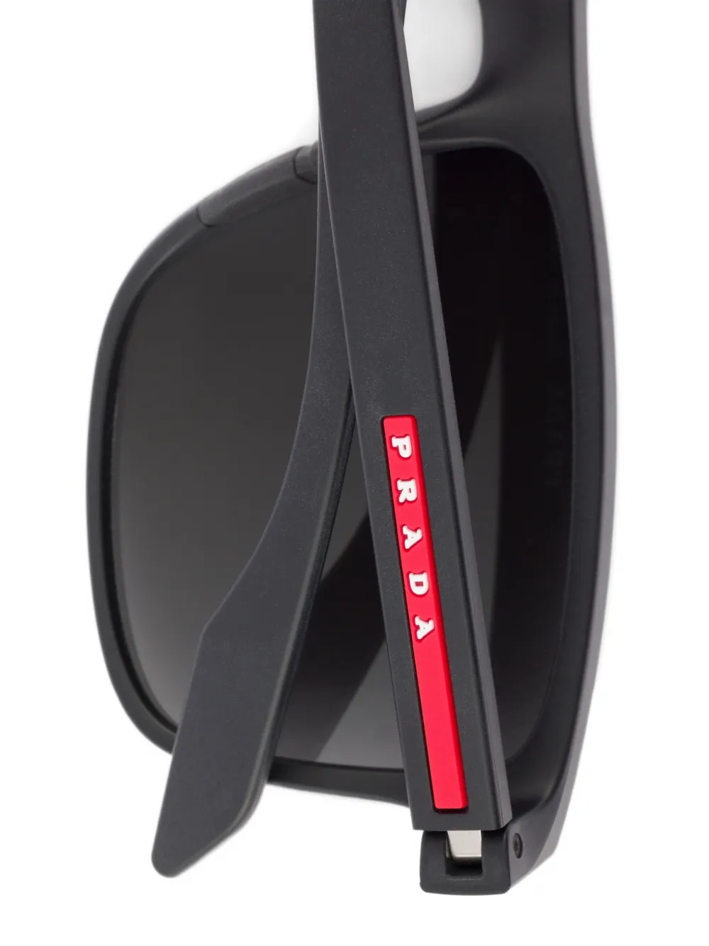 Prada Eyewear Linea Rossa sunglasses Zwart