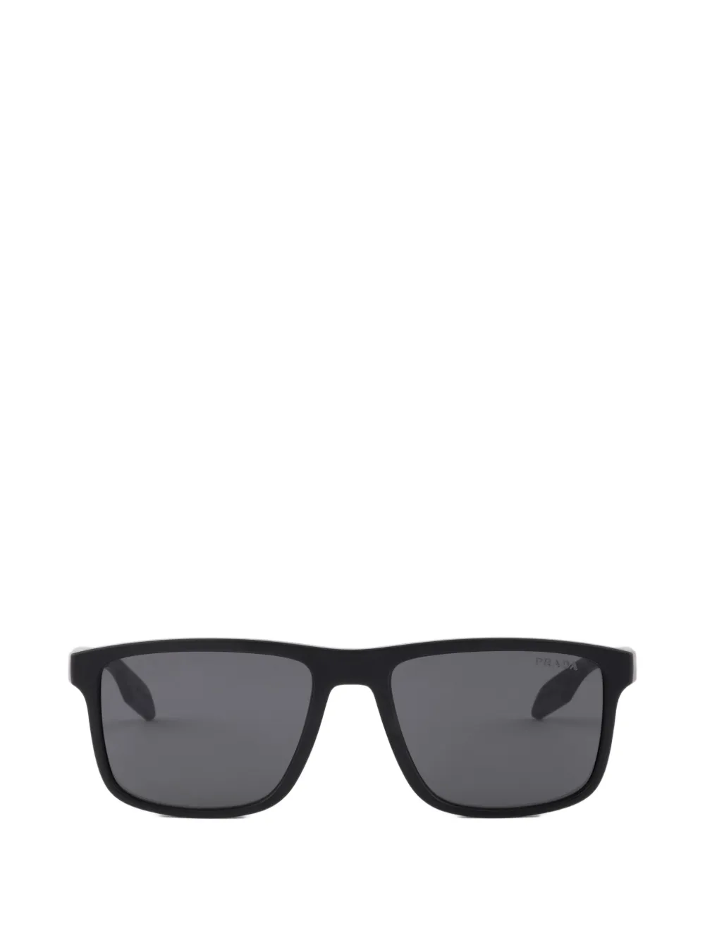 Prada Eyewear Linea Rossa zonnebril Zwart
