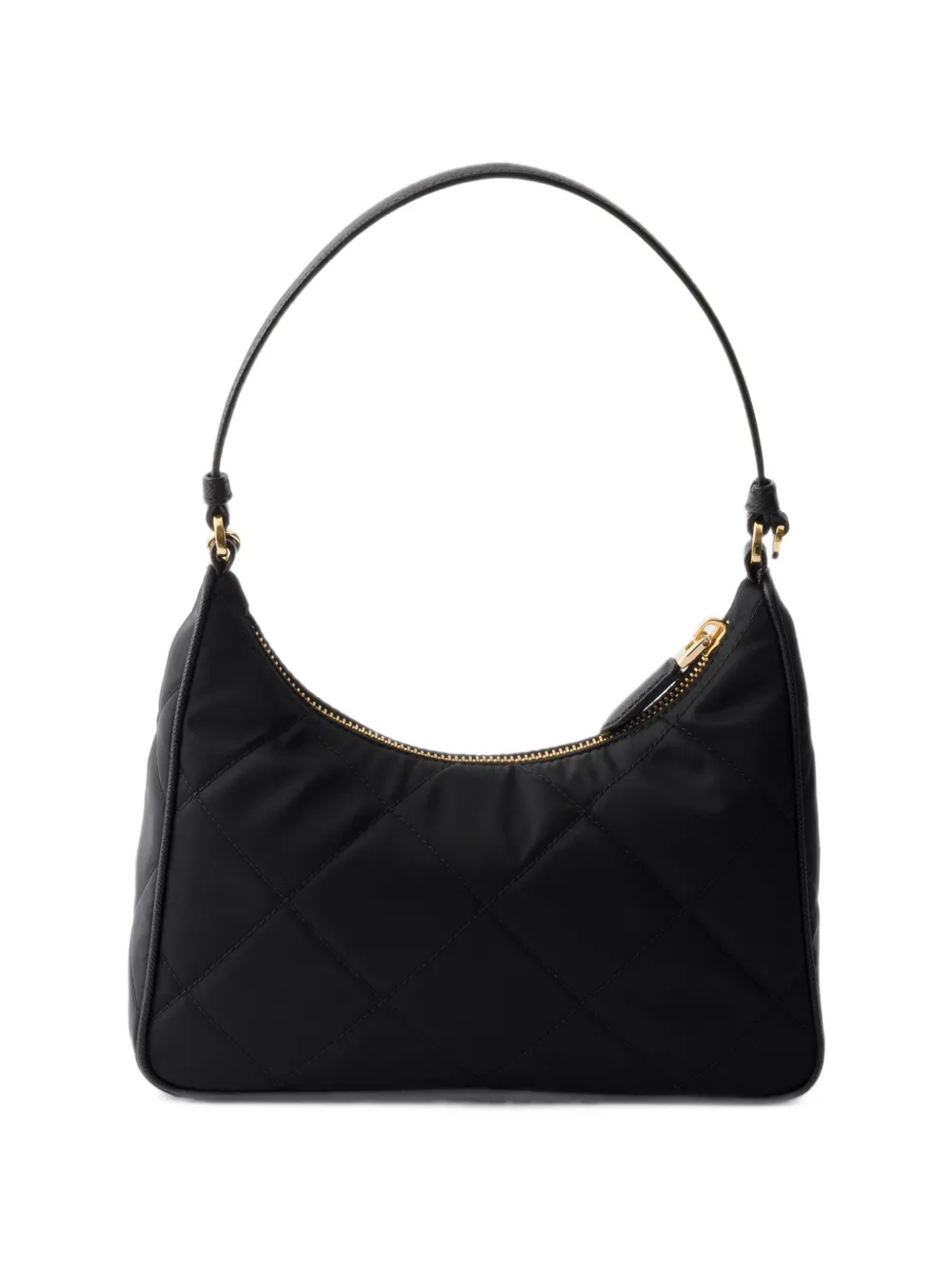 Prada Re-Edition 2005 Re-Nylon quilted mini-bag Zwart