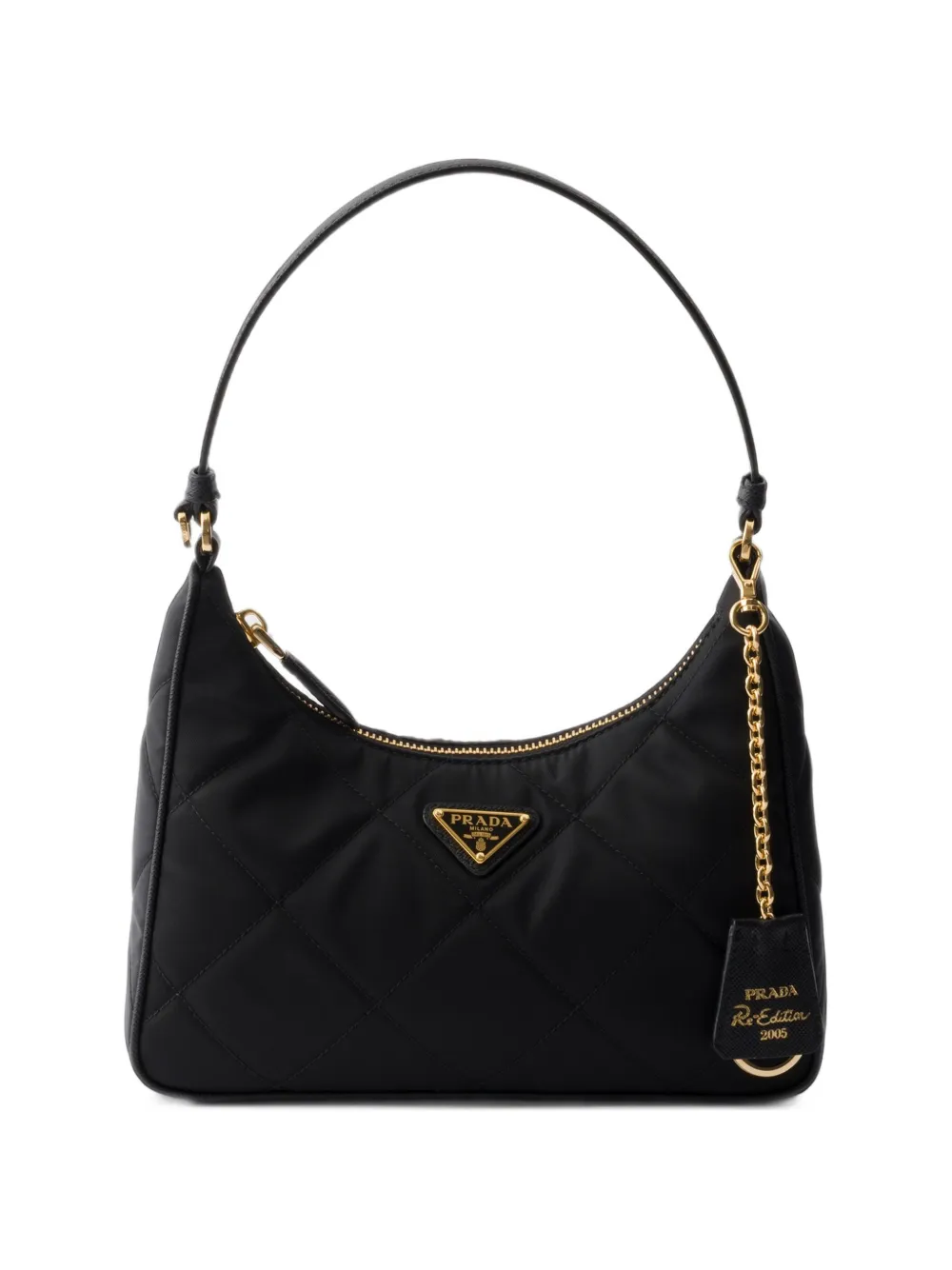 Prada Prada Re-Edition 2005 Re-Nylon quilted mini-bag - Black