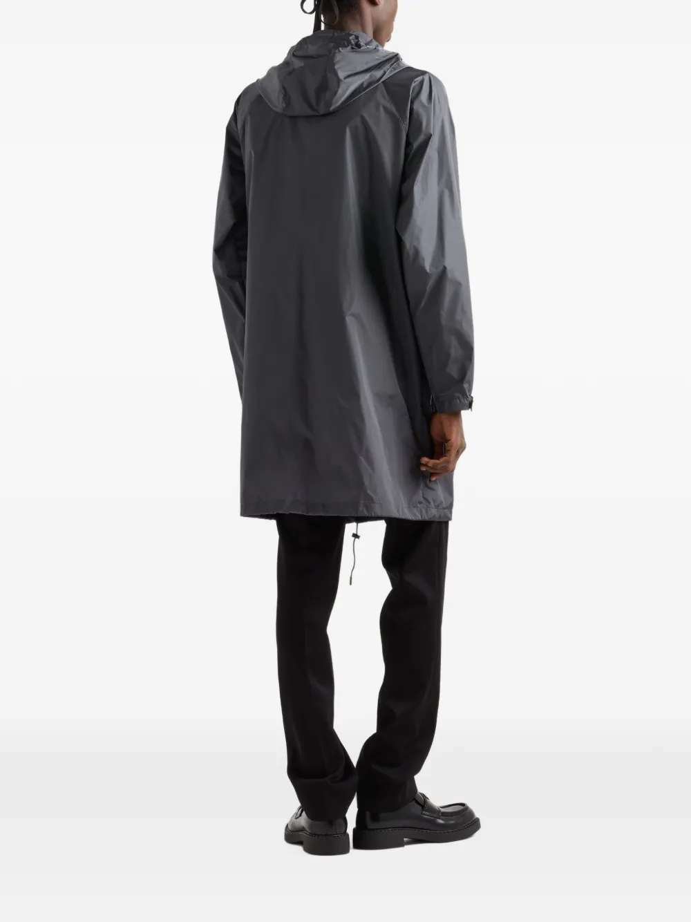 Prada Jas van technische stof Grijs
