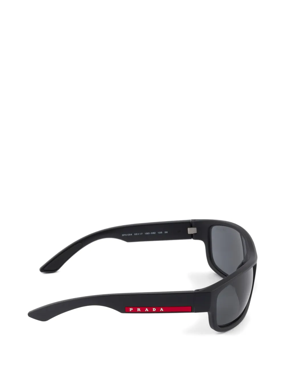 Prada Eyewear Linea Rossa sunglasses Zwart