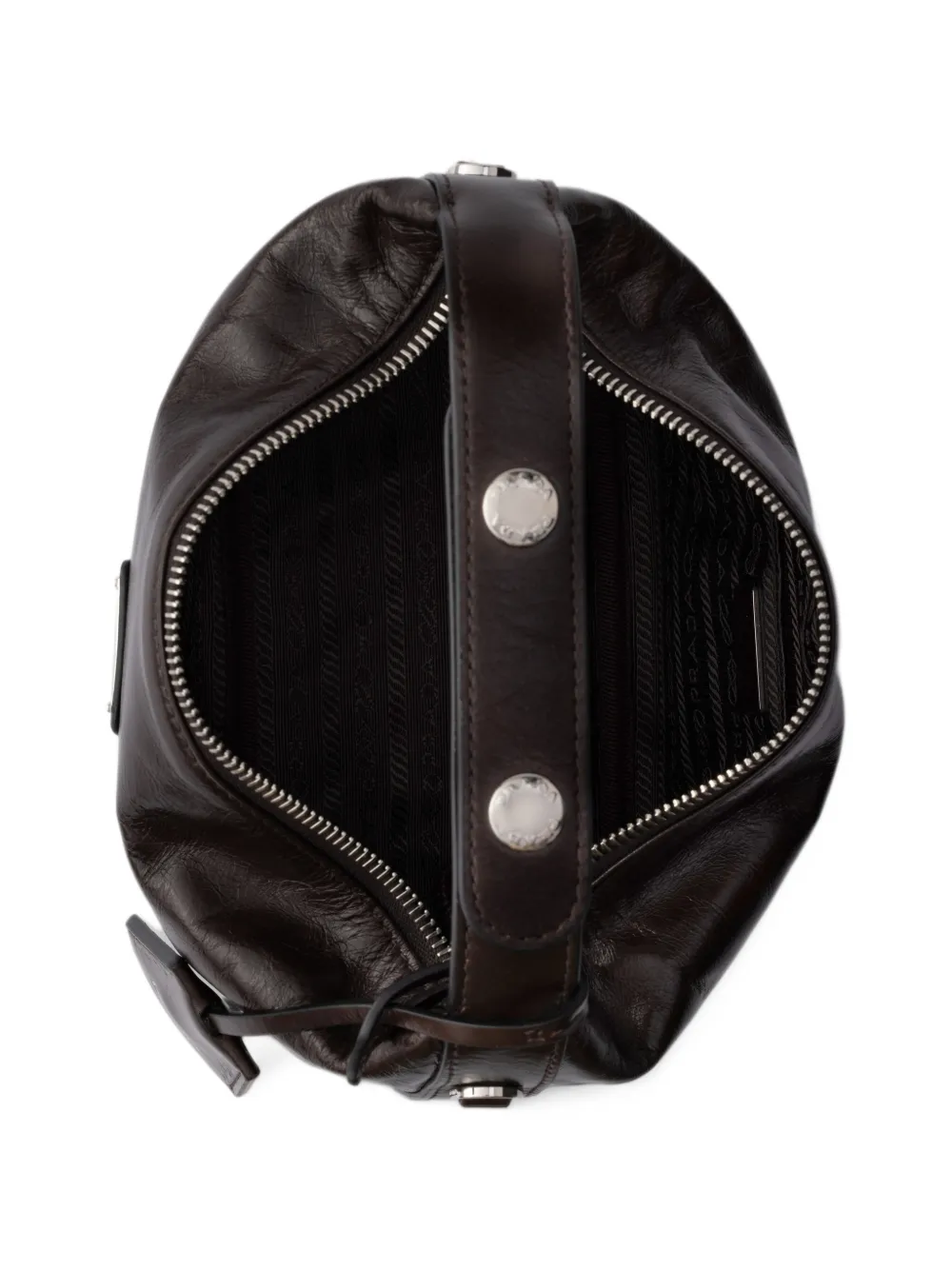 Prada Chérie leather mini-bag Bruin
