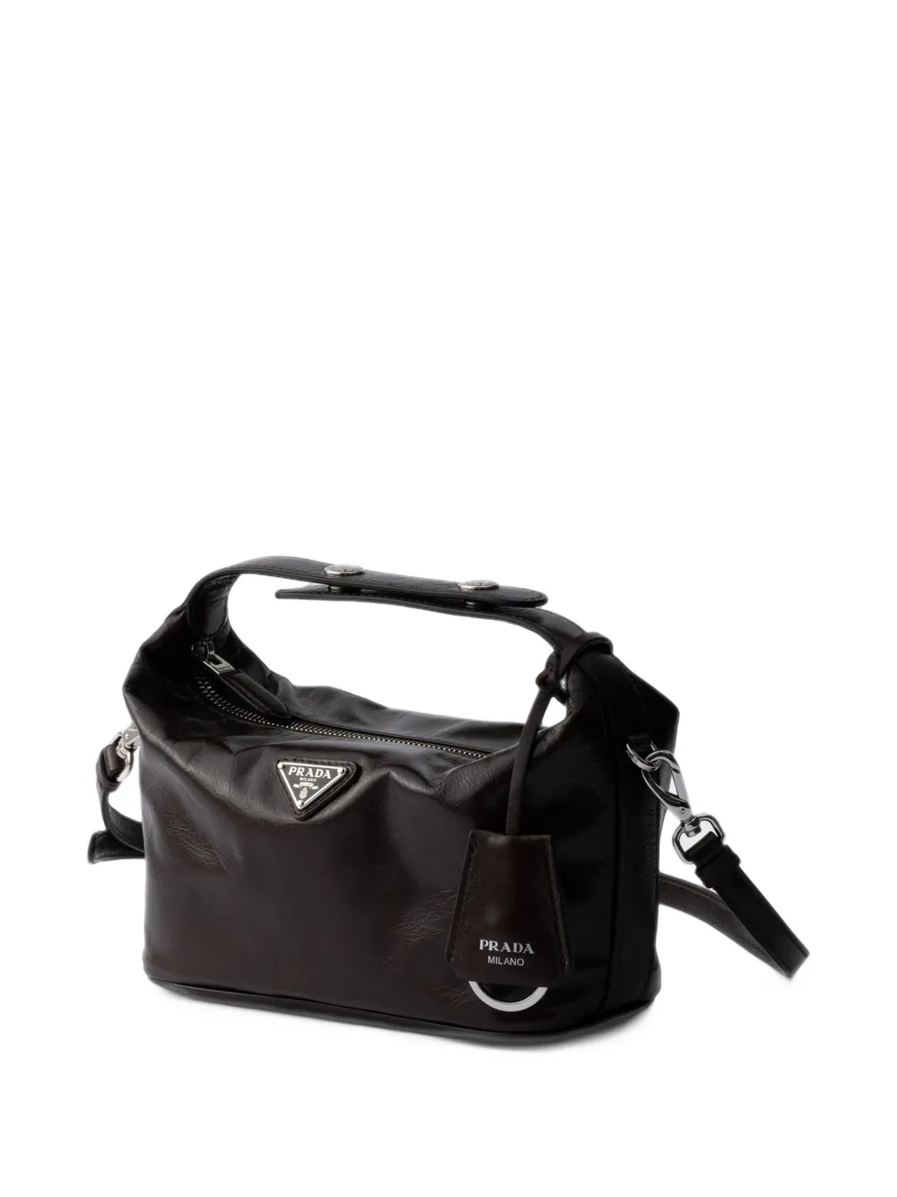 Prada Chérie leather mini-bag Bruin