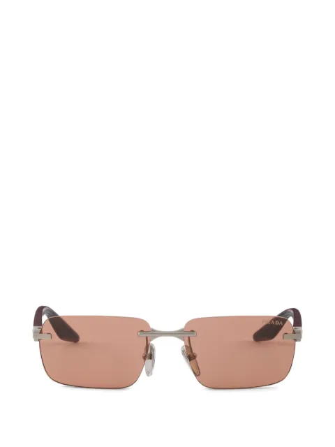 Prada Linea Rossa rectangle-frame sunglasses