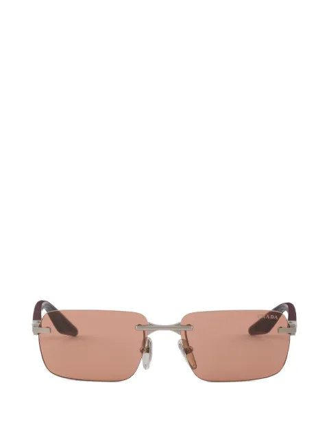 Prada Linea Rossa rectangle-frame sunglasses