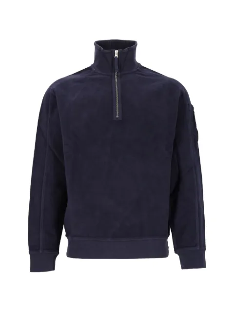 C.P. Company quarter-zip Lens-detail sweatshirt