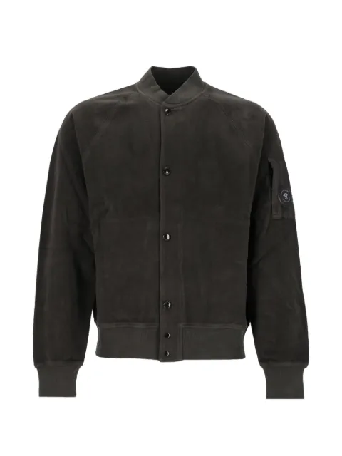 C.P. Company button-up Lens-detail bomber jacket