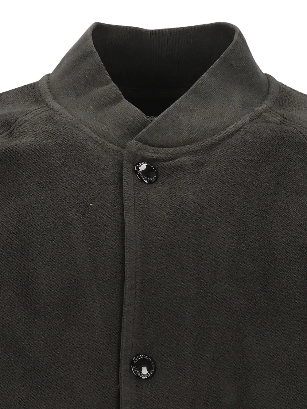 C.P. Company button-up Lens-detail bomber jacket Grijs