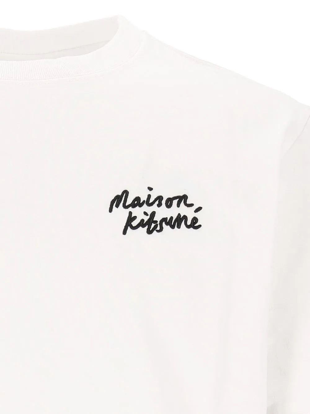 Maison Kitsuné Handwriting T-shirt Wit