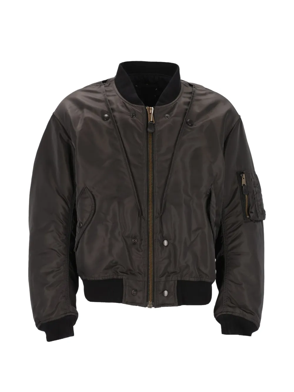 Maison Margiela reversible bomber jacket - Grau