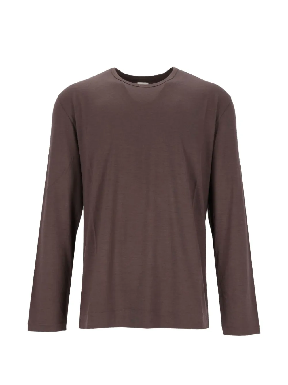 Paul Smith long-sleeve wool T-shirt - Braun