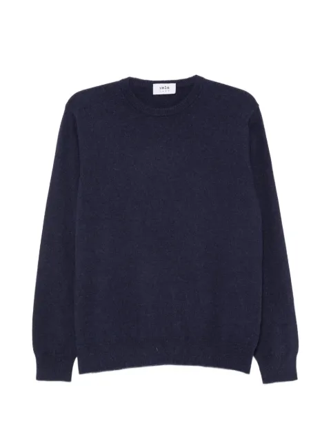 VELA SHOP crew-neck ribbed-trim sweater
